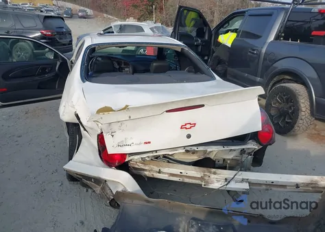 2003 Chevrolet Monte Carlo Ss from USA, damaged, VIN 2G1WX12K239201556